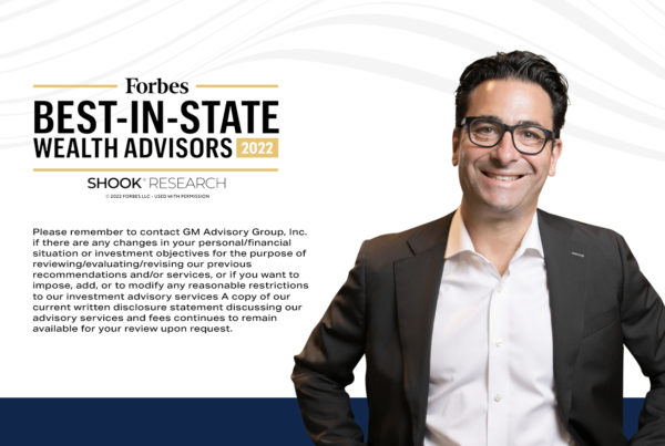 Frank Marzano Forbes Best In State Wealth Advisors 2022