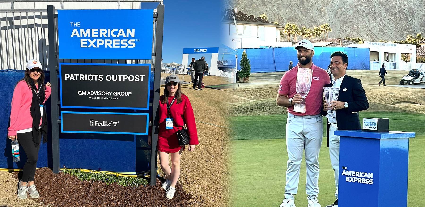 The American Express PGA Golf Tournament in Palm Springs